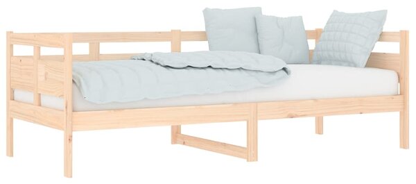 Dnevni ležaj od masivne borovine 80 x 200 cm - Smeđa / 80 x 200 cm
