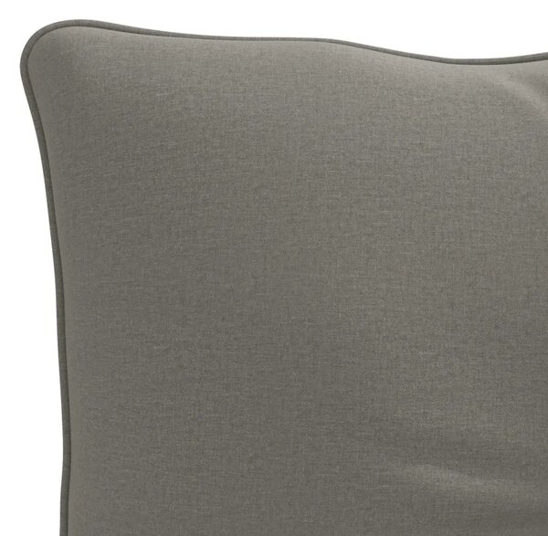 Jastučić za leđa PUTTEN 100% poliester Siva 60 x 40 x 10 cm - Siva 60 x 40 x 10 cm Melange