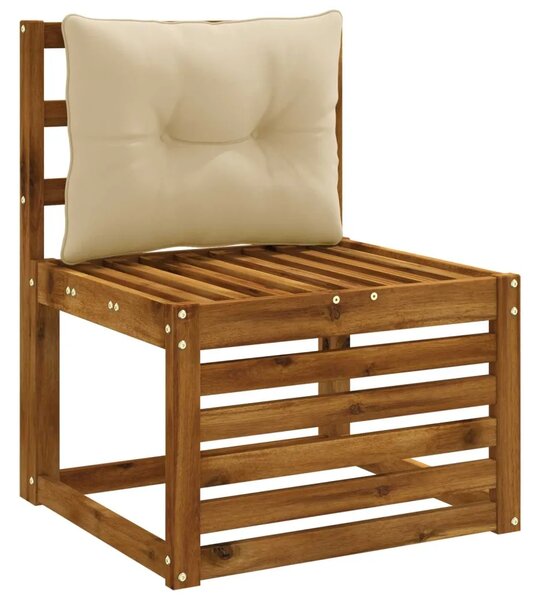 Jastučić za leđa PUTTEN 100% poliester Bež 60 x 40 x 10 cm - Bež 60 x 40 x 10 cm Poliester