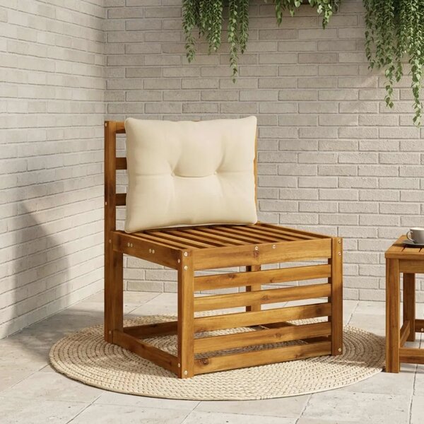 Jastučić za leđa PUTTEN 100% poliester Bež 60 x 40 x 10 cm - Bež 60 x 40 x 10 cm Poliester