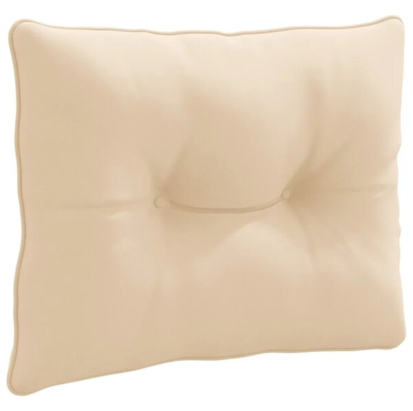 Jastučić za leđa PUTTEN 100% poliester Krem 60 x 40 x 10 cm - Krem 60 x 40 x 10 cm Melange