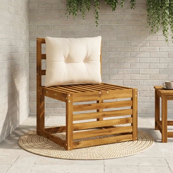 Jastučić za leđa PUTTEN 100% poliester Krem 60 x 40 x 10 cm - Krem 60 x 40 x 10 cm Melange