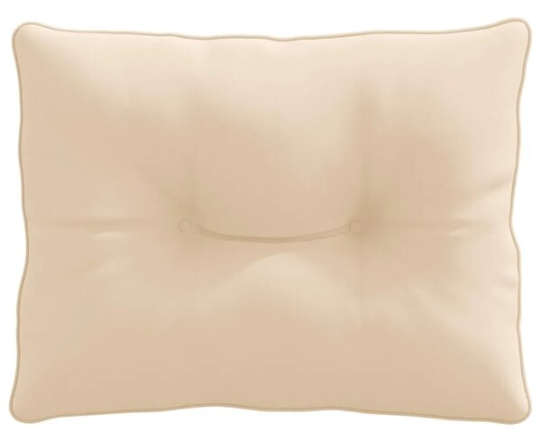 Jastučić za leđa PUTTEN 100% poliester Krem 60 x 40 x 10 cm - Krem 60 x 40 x 10 cm Melange