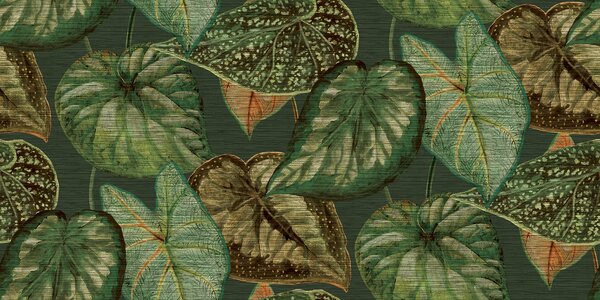 Tapeta Tahiti Tropical Leaves 6 boja
