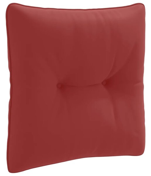 Jastučić za leđa PUTTEN 100% poliester Vinska crvena - boja crnog vina 40 x 40 x 10 cm Poliester