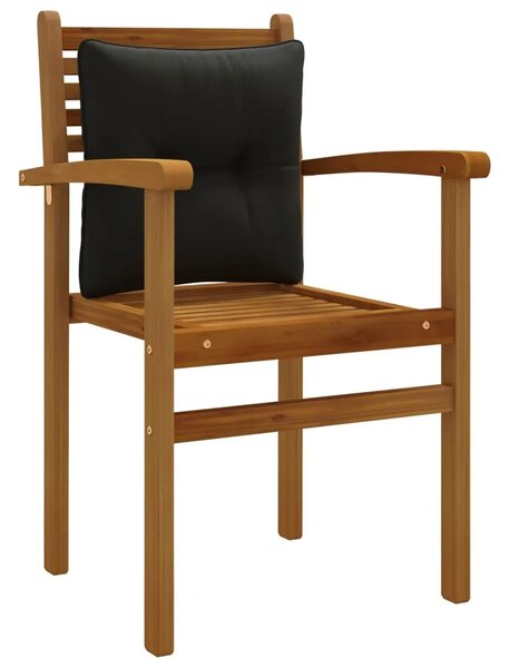 Jastučić za leđa PUTTEN 100% poliester Crna 40 x 40 x 10 cm - Crna 40 x 40 x 10 cm Melange