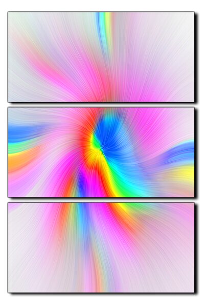 Slika na platnu - Apstraktna slika - pravokutnik 7267B (90x60 cm )