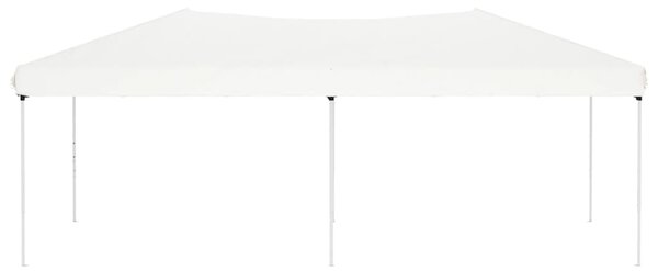 Sklopivi šator za zabave 3 x 6 m bijeli - Bijela / 3 x 6 m
