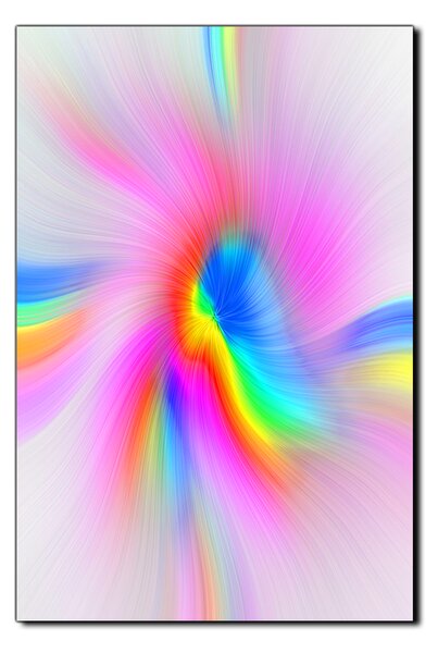 Slika na platnu - Apstraktna slika - pravokutnik 7267A (60x40 cm)
