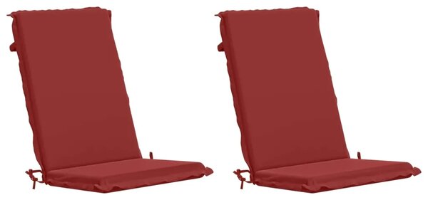2-dijelni jastuci s visokim naslonima GEMERT 2 pcs - Burgundac (poliester) 120 x 50 x 6 cm 2