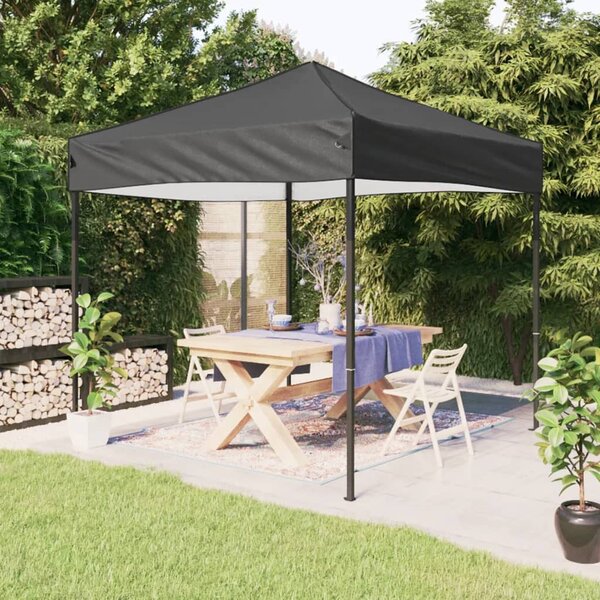 Sklopivi šator za zabave 2 x 2 m antracit - Antracitno siva / 2 x 2 m