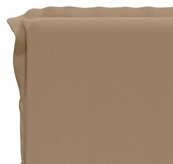 2-dijelni jastuci s visokim naslonima GEMERT 2 pcs Sivosmeđa - Taupe (poliester) 120 x 50 x 6 cm 2