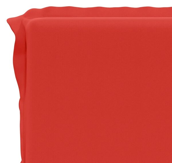 4-dijelni jastuci s visokim naslonima GEMERT 4 pcs Crvena - Crvena (poliester) 120 x 50 x 6 cm 4