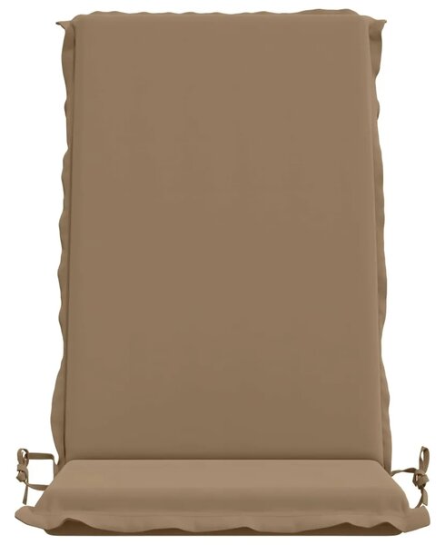 2-dijelni jastuci s visokim naslonima GEMERT 2 pcs Sivosmeđa - Taupe (poliester) 120 x 50 x 6 cm 2