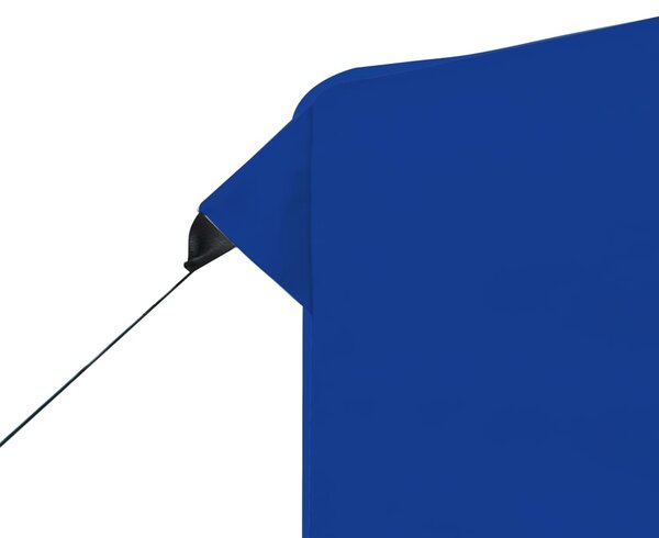 Sklopivi šator za zabave sa zidovima aluminijski 2 x 2 m plavi - Plava / N/A