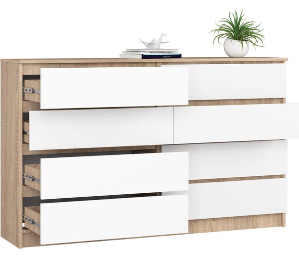 Komoda Koa IV (hrast sonoma + bijela)