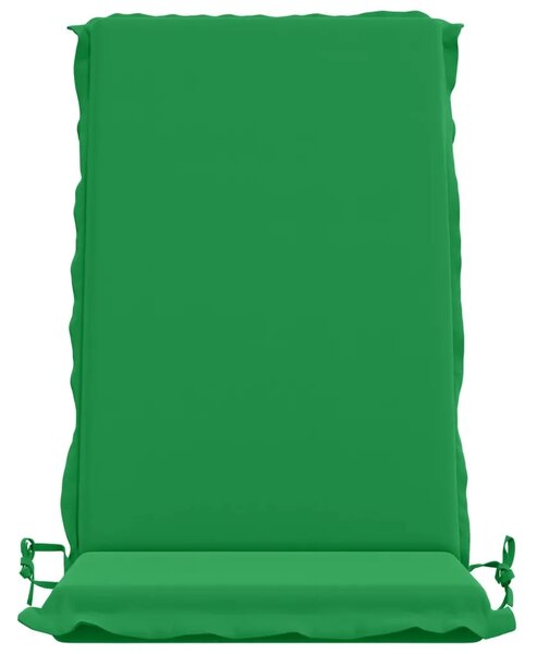 4-dijelni jastuci s visokim naslonima GEMERT 4 pcs Zelena - Zelena (poliester) 120 x 50 x 6 cm 4