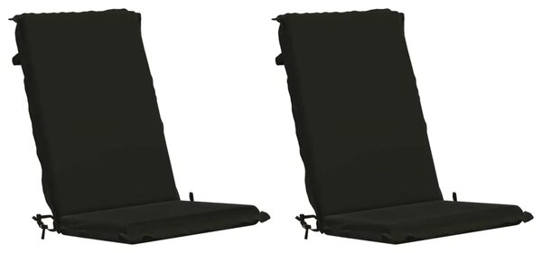 2-dijelni jastuci s visokim naslonima GEMERT 2 pcs Crna - Crna (poliester) 120 x 50 x 6 cm 2