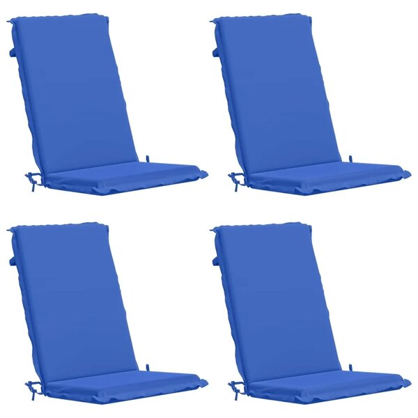 4-dijelni jastuci s visokim naslonima GEMERT 4 pcs - Kraljevsko plava (polister) 120 x 50 x 6 cm 4