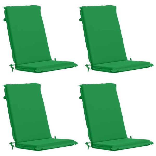 4-dijelni jastuci s visokim naslonima GEMERT 4 pcs Zelena - Zelena (poliester) 120 x 50 x 6 cm 4
