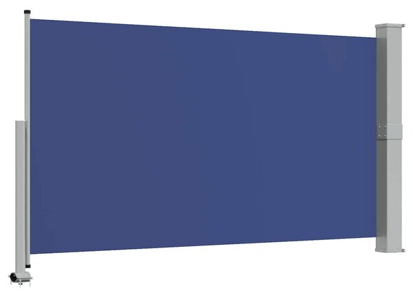 Uvlačiva bočna tenda za terasu 140 x 300 cm plava - Plava / 140 x 300 cm