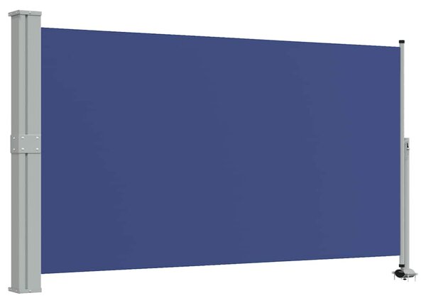 Uvlačiva bočna tenda za terasu 140 x 300 cm plava - Plava / 140 x 300 cm