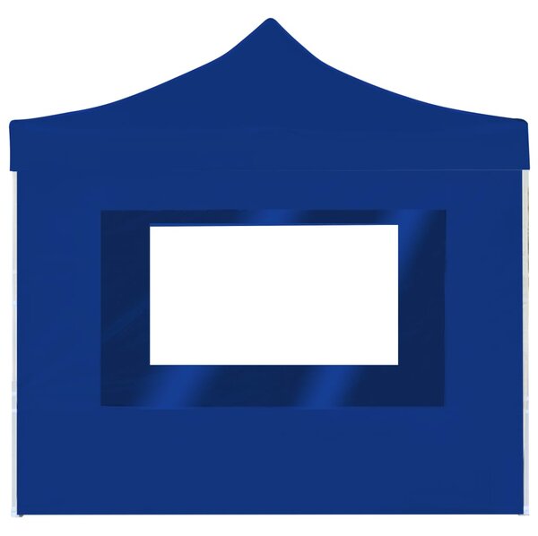 Sklopivi šator za zabave sa zidovima aluminijski 2 x 2 m plavi - Plava / N/A