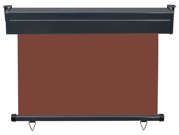 Balkonska bočna tenda 105 x 250 cm smeđa - Smeđa / 105 x 250 cm