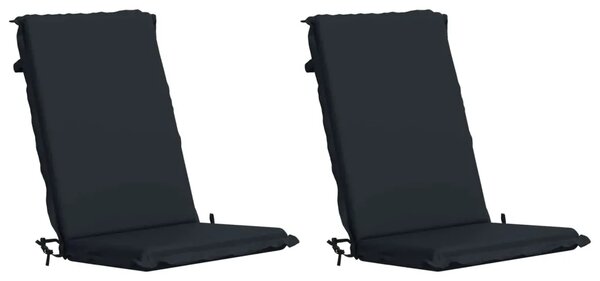 2-dijelni jastuci s visokim naslonima GEMERT 2 pcs Tamno plava - Tamno plava (melange) 120 x 50 x 6 cm 2