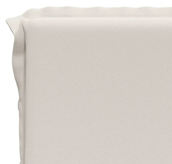 4-dijelni jastuci s visokim naslonima GEMERT 4 pcs Bijela - Bijela (melange) 120 x 50 x 6 cm 4