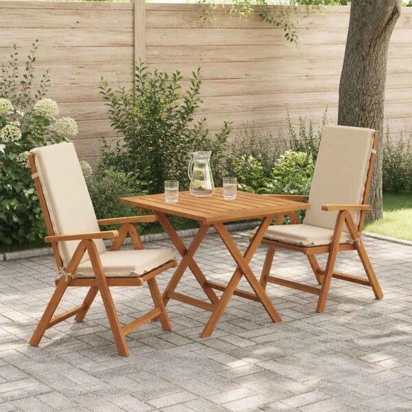 2-dijelni jastuci s visokim naslonima GEMERT 2 pcs Krem - Krem (melange) 120 x 50 x 6 cm 2
