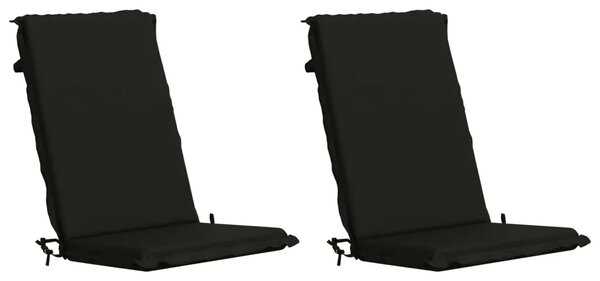 2-dijelni jastuci s visokim naslonima GEMERT 2 pcs Crna - Crna (melange) 120 x 50 x 6 cm 2