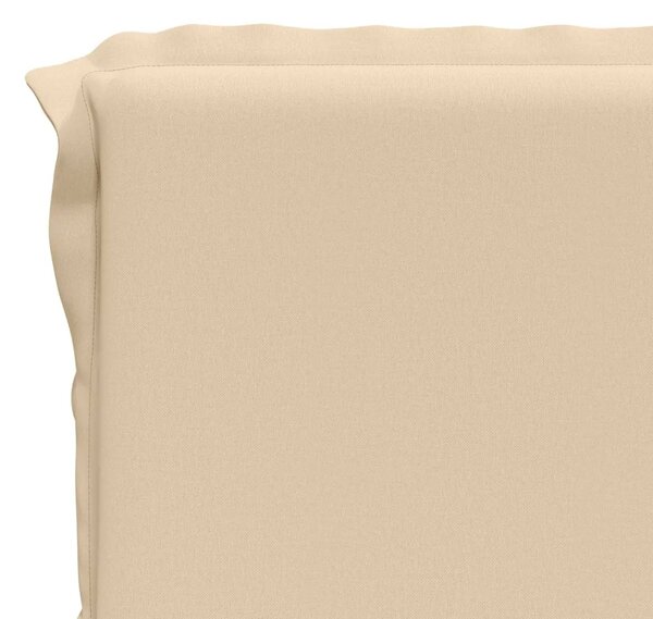 2-dijelni jastuci s visokim naslonima GEMERT 2 pcs Krem - Krem (melange) 120 x 50 x 6 cm 2