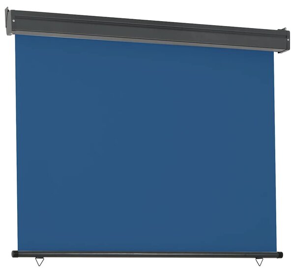 Balkonska bočna tenda 125 x 250 cm plava - Plava / 125 x 250 cm