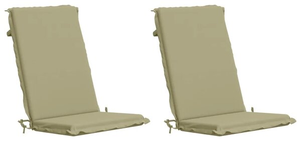 2-dijelni jastuci s visokim naslonima GEMERT 2 pcs - Svijetlo zelena (melange) 120 x 50 x 6 cm 2