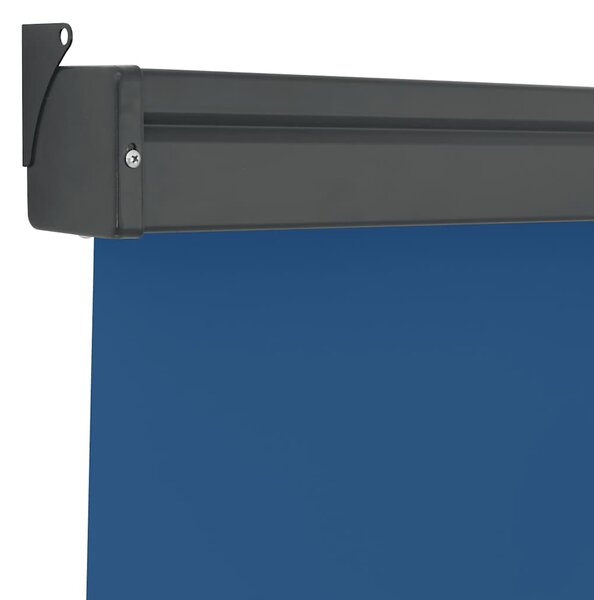 Balkonska bočna tenda 125 x 250 cm plava - Plava / 125 x 250 cm