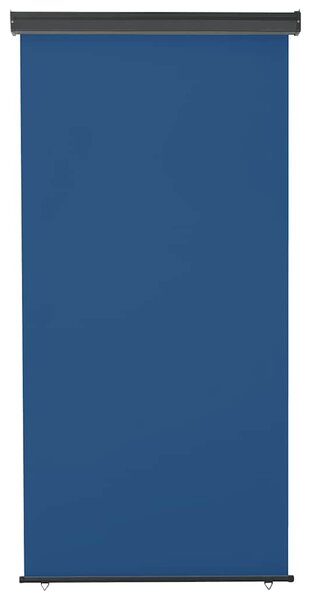 Balkonska bočna tenda 125 x 250 cm plava - Plava / 125 x 250 cm