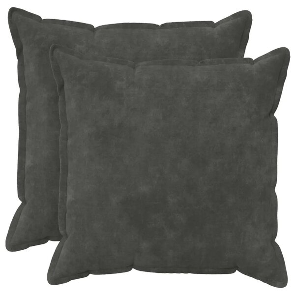 Presvlaka za jastuk 2 pcs HOUTEN Antracit 55 x 55 cm - Antracit 55 x 55 cm 2