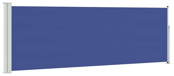 Uvlačiva bočna tenda za terasu 100 x 300 cm plava - Plava / 100 x 300 cm