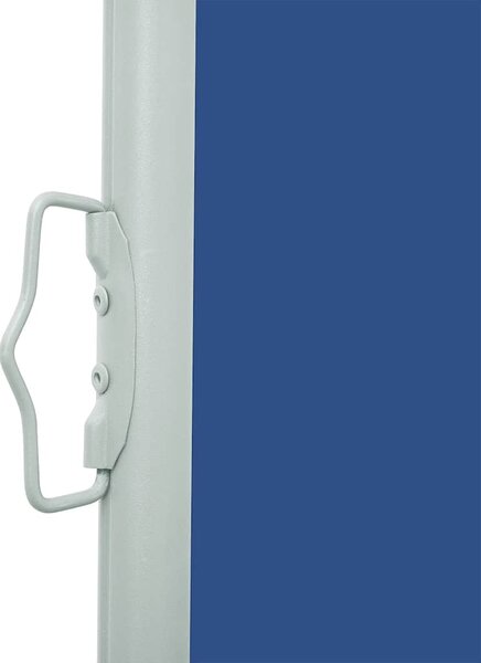 Uvlačiva bočna tenda za terasu 100 x 300 cm plava - Plava / 100 x 300 cm