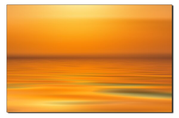 Slika na platnu - Mirno more na zalasku sunca 1280A (60x40 cm)