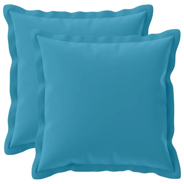 Jastuk s jastukom HOUTEN 2 kom. Svjetloplava Poliester - Svjetloplava 30 x 30 cm 2