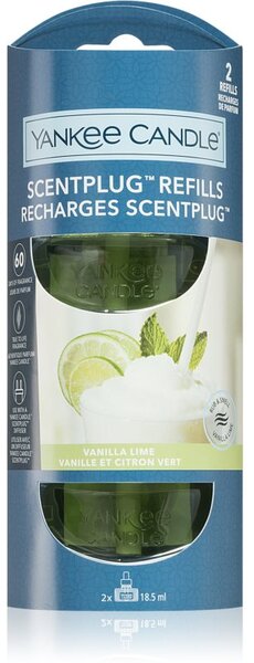 Yankee Candle Vanilla Lime Refill punjenje za električni difuzor 2x18,5 ml