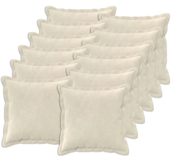 Presvlaka za jastuk 12 pcs HOUTEN Krem 40 x 40 cm - Krem 40 x 40 cm 12