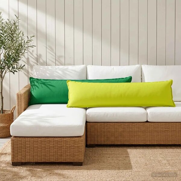 Jastuk s jastukom HOUTEN Svijetlo zelena. 40 x 145 cm Poliester - Svjetlozelena 40 x 145 cm 1