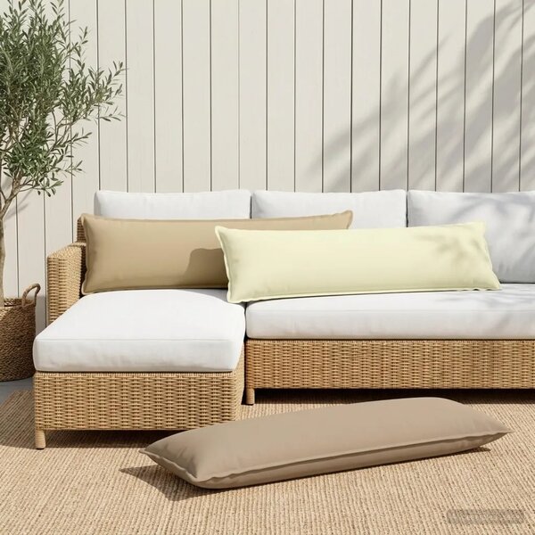 Jastuk s jastukom HOUTEN Sivosmeđa 40 x 145 cm Poliester - Sivosmeđa 40 x 145 cm 1