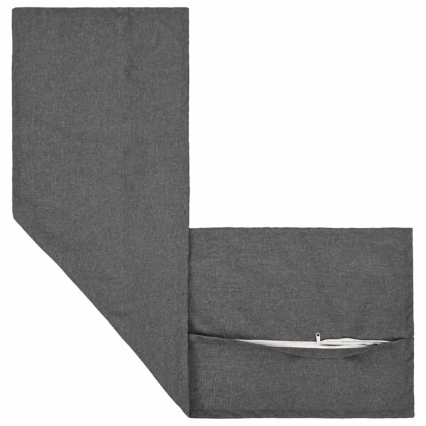 Presvlaka za jastuk HOUTEN Svjetlosiva 40 x 145 cm Umjetni lan - Svjetlosiva 40 x 145 cm 1
