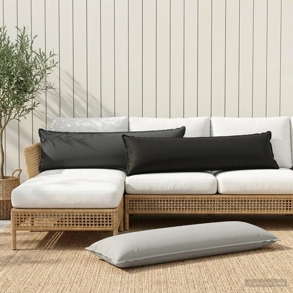 Jastuk s jastukom HOUTEN Siva 40 x 145 cm Poliester - Siva 40 x 145 cm 1