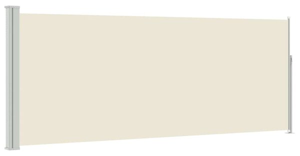 Uvlačiva bočna tenda 120 x 300 cm krem - Krema / 117 x 300 cm