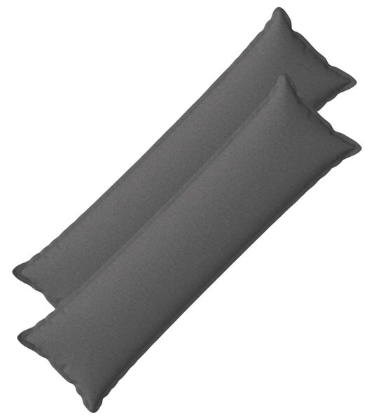 Presvlaka za jastuk 2 pcs HOUTEN Svjetlosiva 40 x 145 cm - Svjetlosiva 40 x 145 cm 2